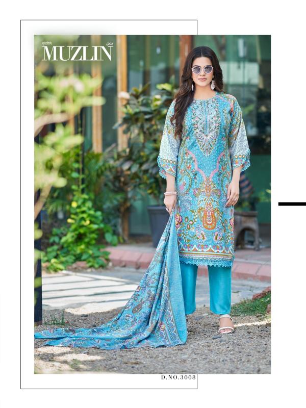 Mizaj muzlin vol-3 wholesale dress material online shopping india